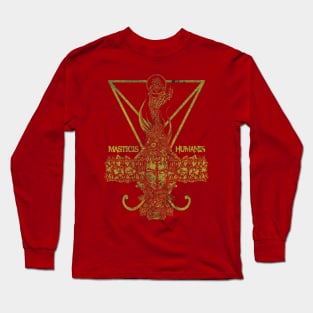 masticis humanis cross Long Sleeve T-Shirt